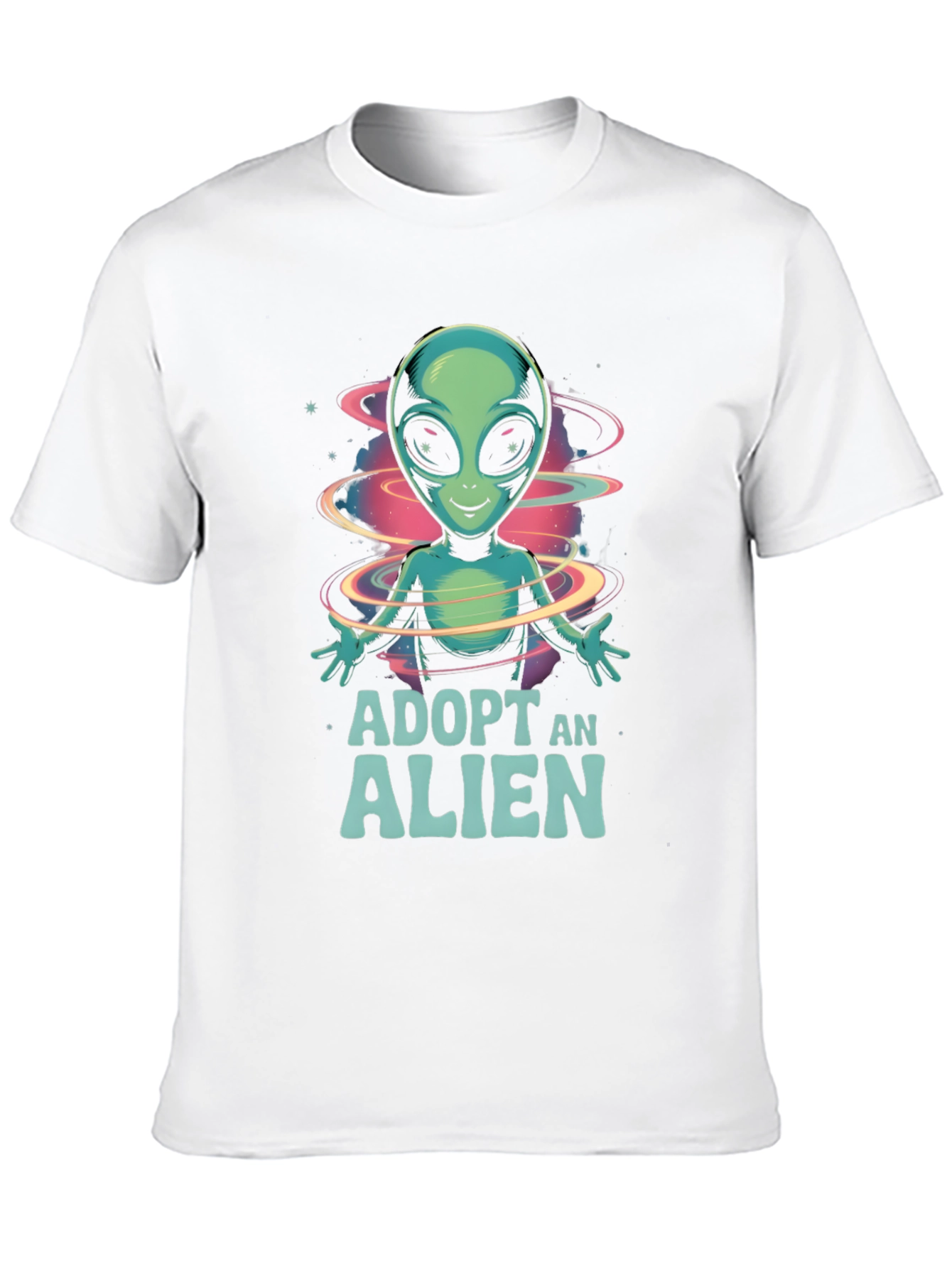 Adopt an Alien T-Shirt - Quirky Graphic Tee