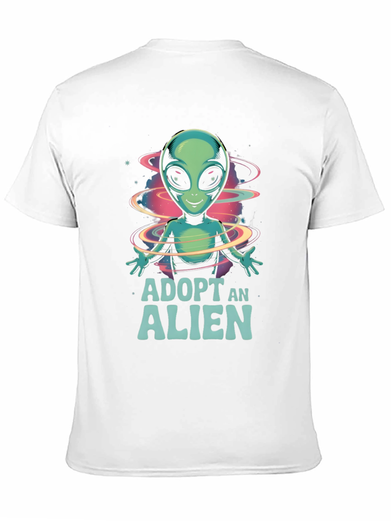 Adopt an Alien T-Shirt - Quirky Graphic Tee