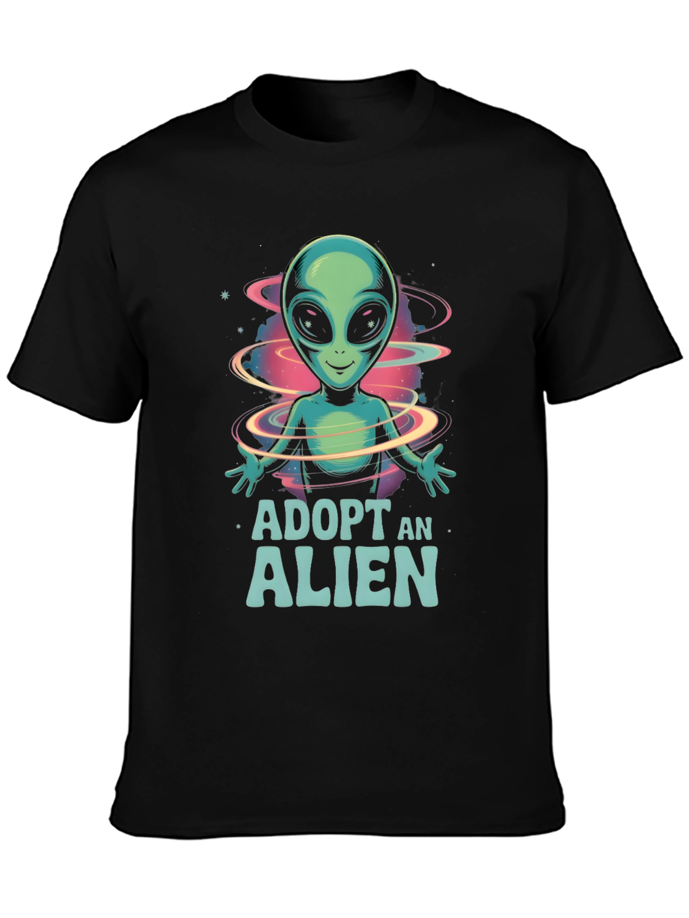 Adopt an Alien T-Shirt - Quirky Graphic Tee