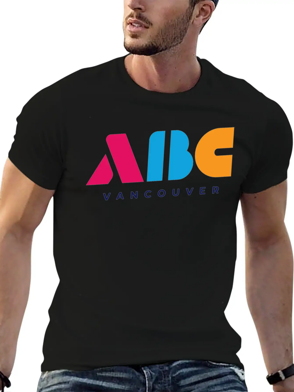 ABC Vancouver Party Breathable Soft Cotton T-Shirt – Timeless Casual Look