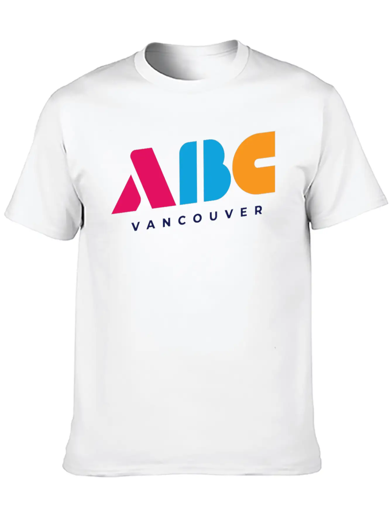 ABC Vancouver Party Breathable Soft Cotton T-Shirt – Timeless Casual Look