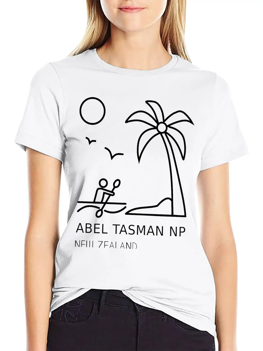 Abel Tasman National Park New Zealand Breathable Soft Cotton T-Shirt – Timeless Casual Look