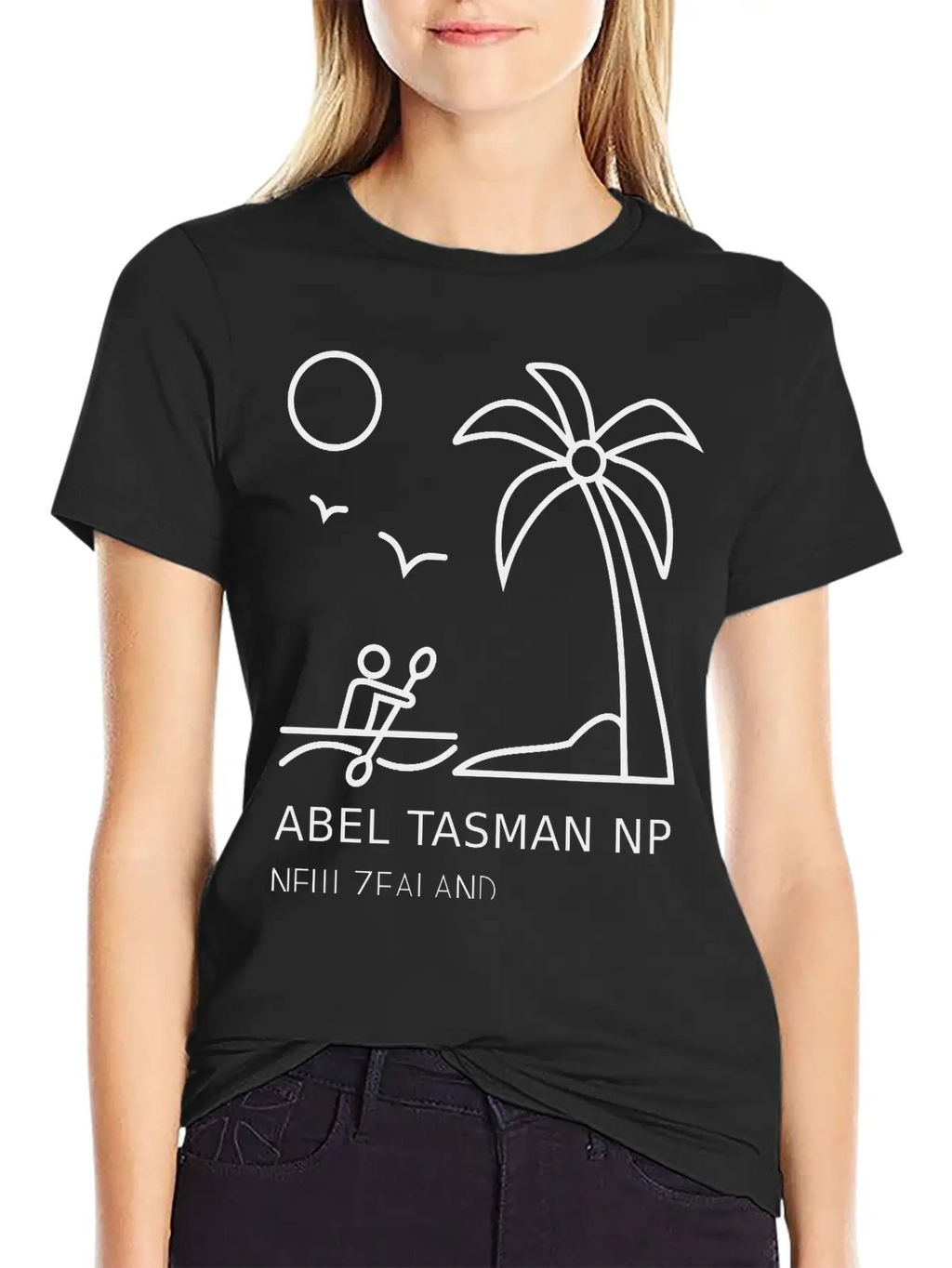 Abel Tasman National Park New Zealand Breathable Soft Cotton T-Shirt – Timeless Casual Look