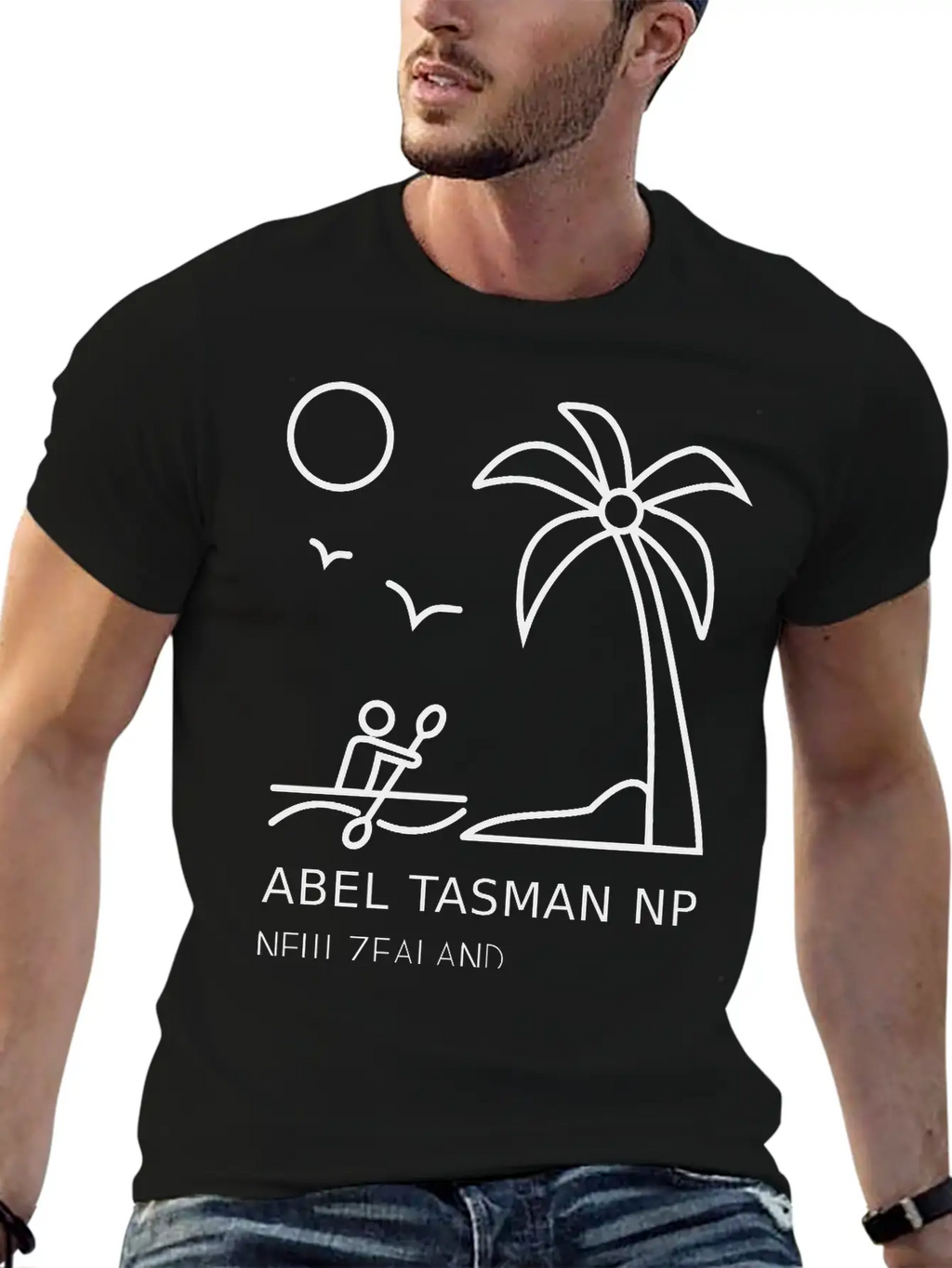 Abel Tasman National Park New Zealand Breathable Soft Cotton T-Shirt – Timeless Casual Look