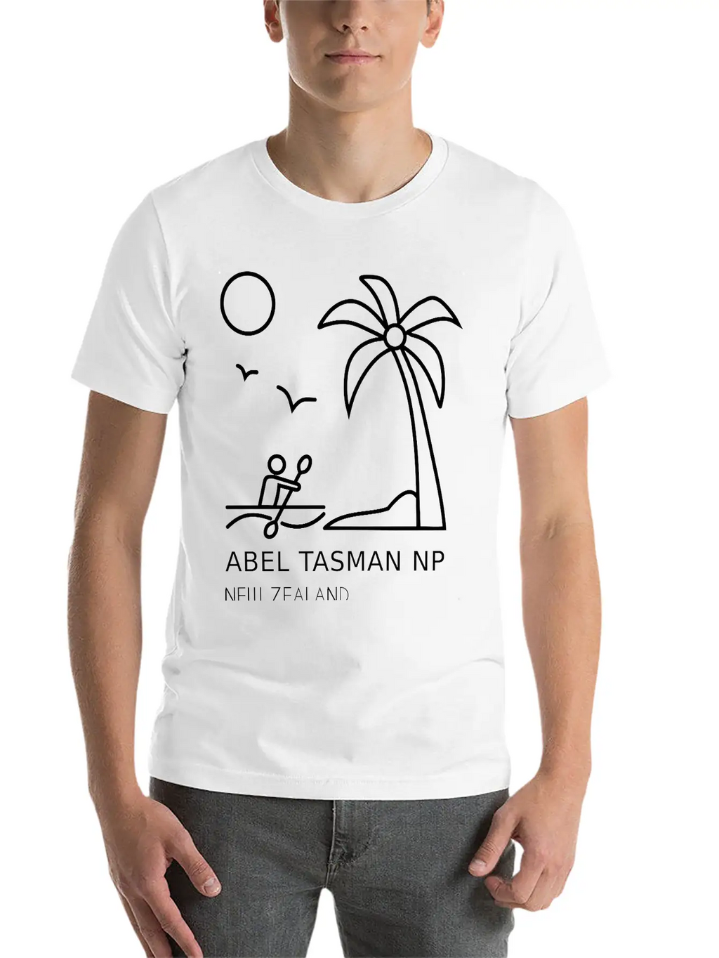 Abel Tasman National Park New Zealand Breathable Soft Cotton T-Shirt – Timeless Casual Look