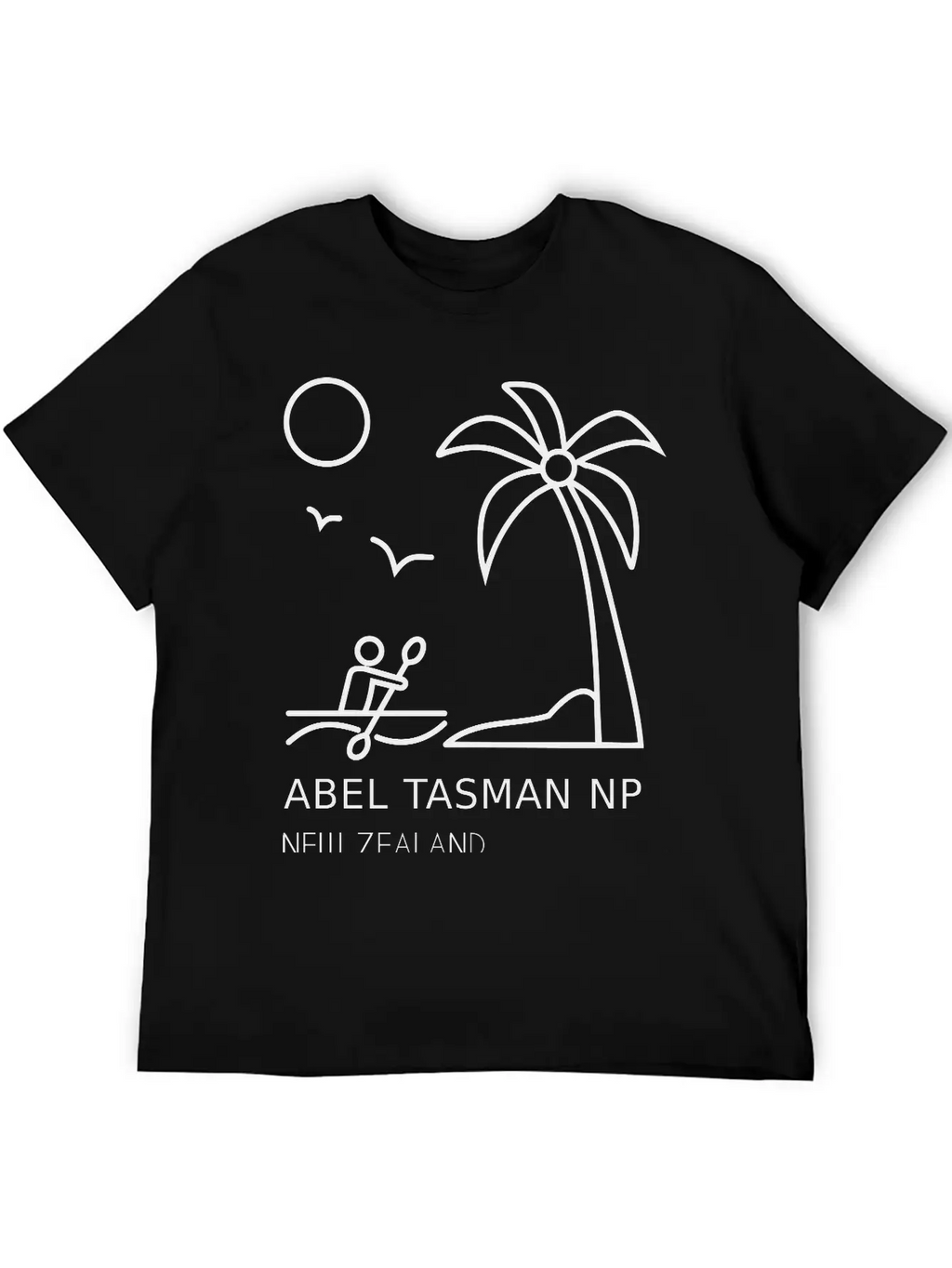 Abel Tasman National Park New Zealand Breathable Soft Cotton T-Shirt – Timeless Casual Look