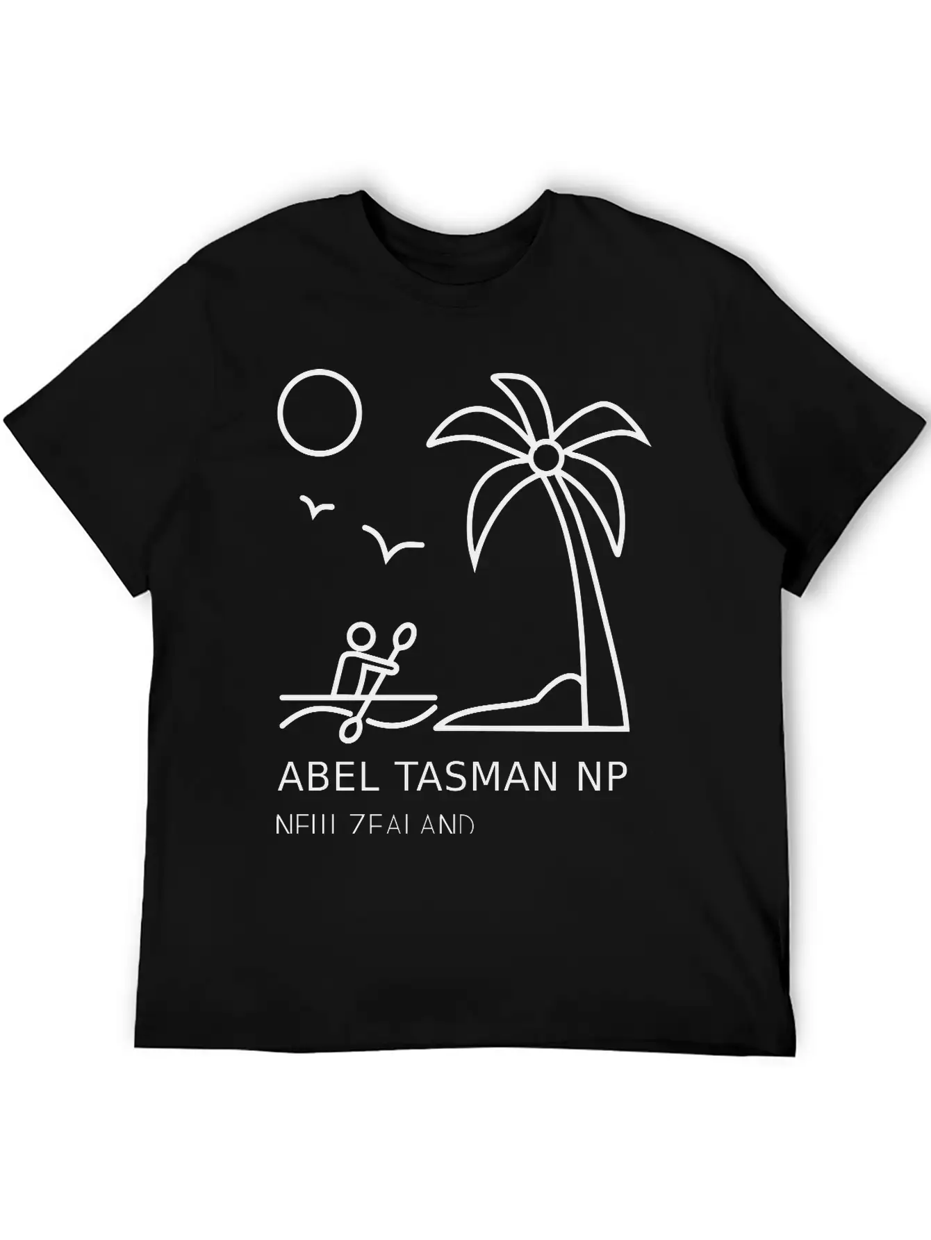 Abel Tasman National Park New Zealand Breathable Soft Cotton T-Shirt – Timeless Casual Look