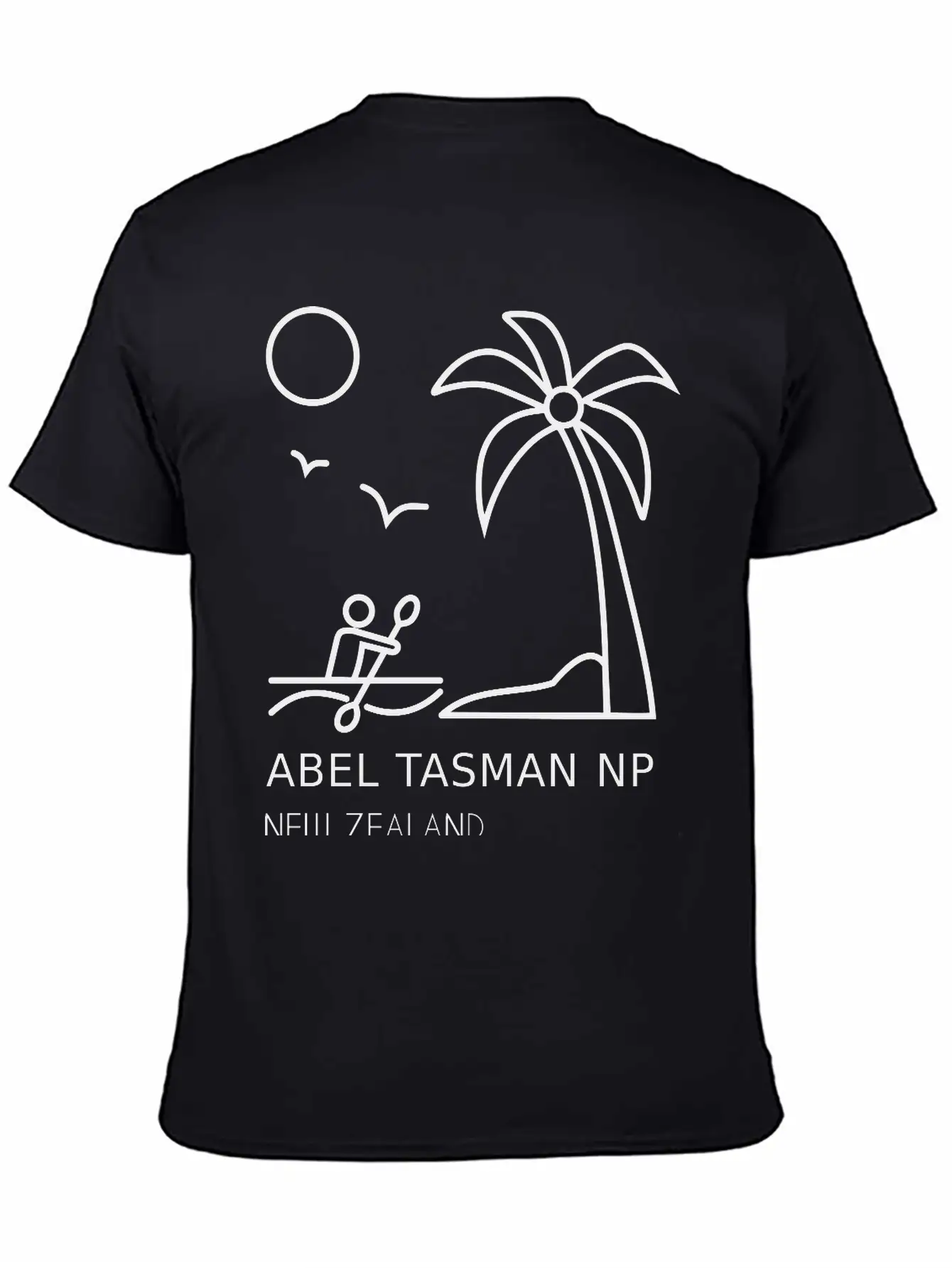 Abel Tasman National Park New Zealand Breathable Soft Cotton T-Shirt – Timeless Casual Look