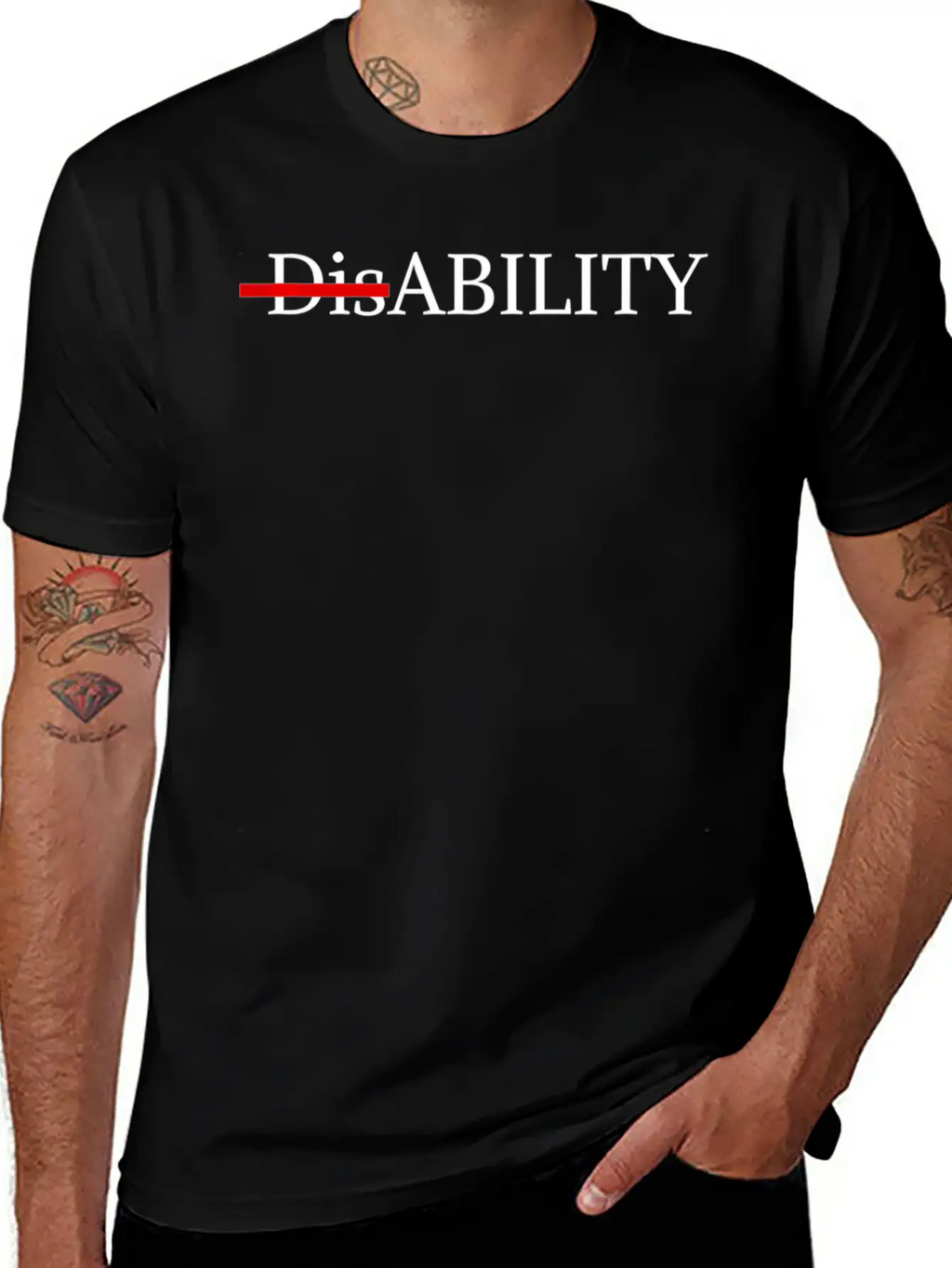 Ability Awareness Basic Graphic T-Shirt – Daily Comfort In Soft Cotton