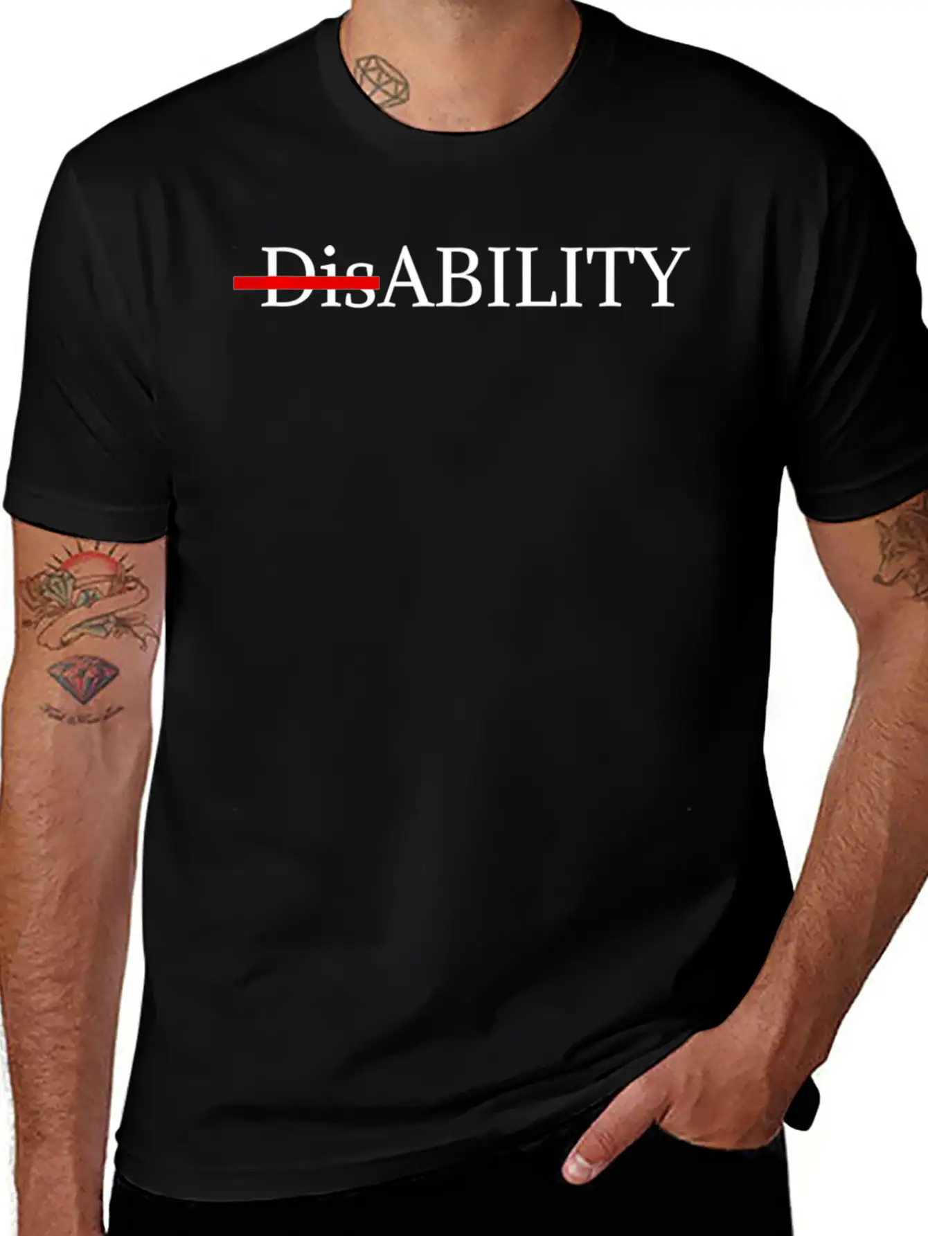 Ability Awareness Basic Graphic T-Shirt – Daily Comfort In Soft Cotton