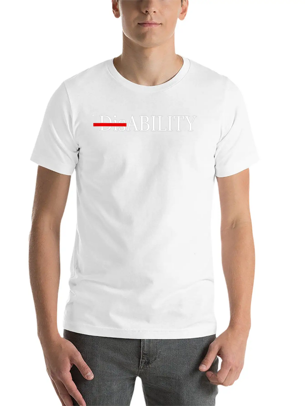Ability Awareness Basic Graphic T-Shirt – Daily Comfort In Soft Cotton