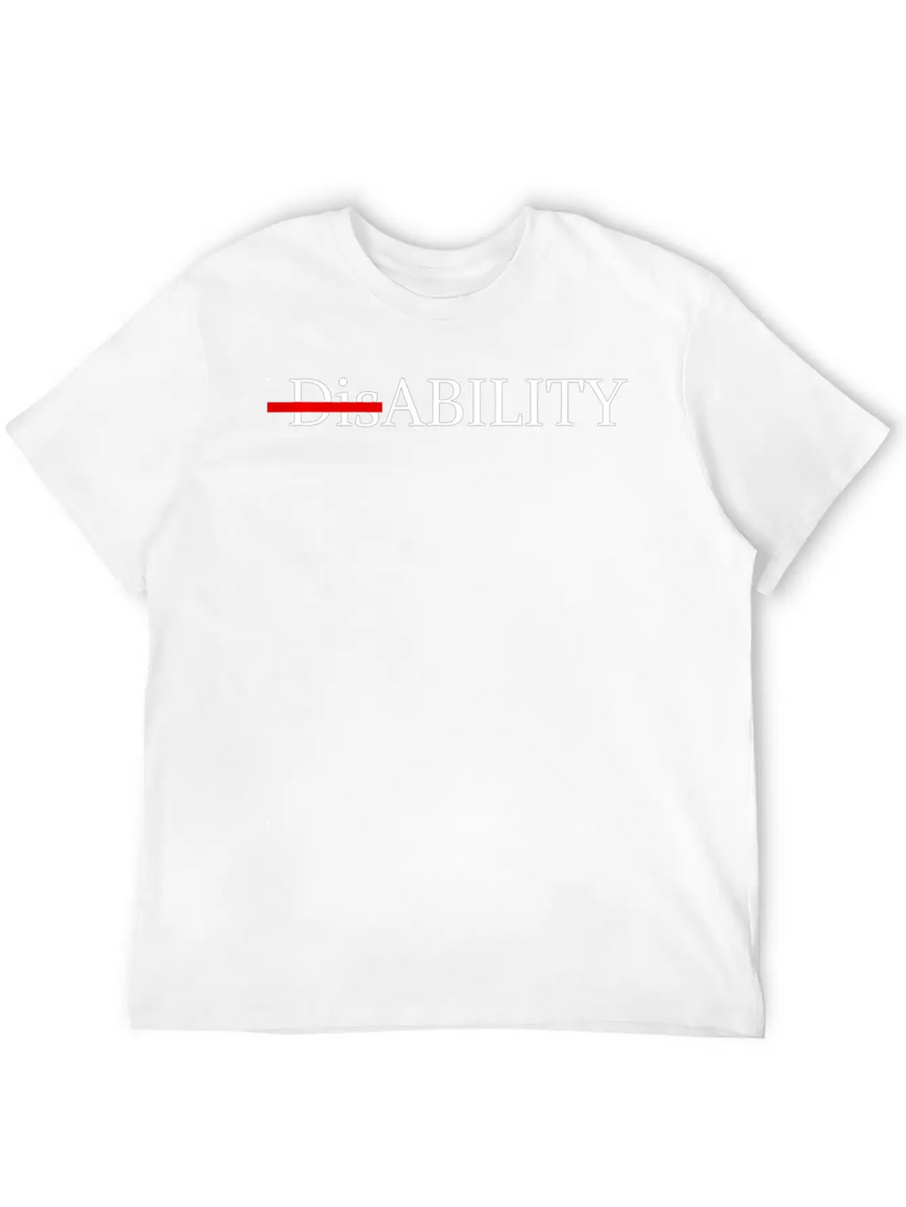 Ability Awareness Basic Graphic T-Shirt – Daily Comfort In Soft Cotton