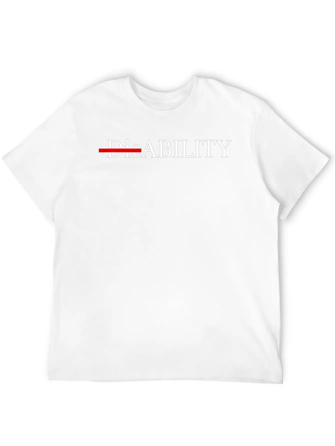 Ability Awareness Basic Graphic T-Shirt – Daily Comfort In Soft Cotton