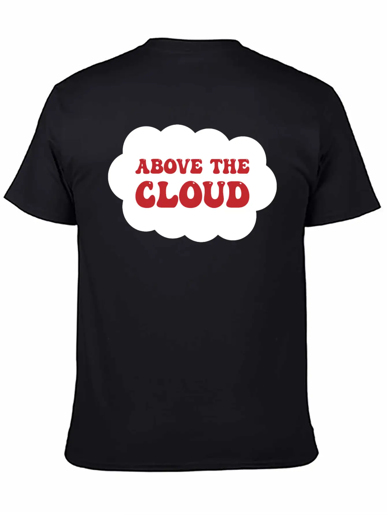 Above The Cloud Comfortable Minimalist Graphic Tee – Summer Style Essential