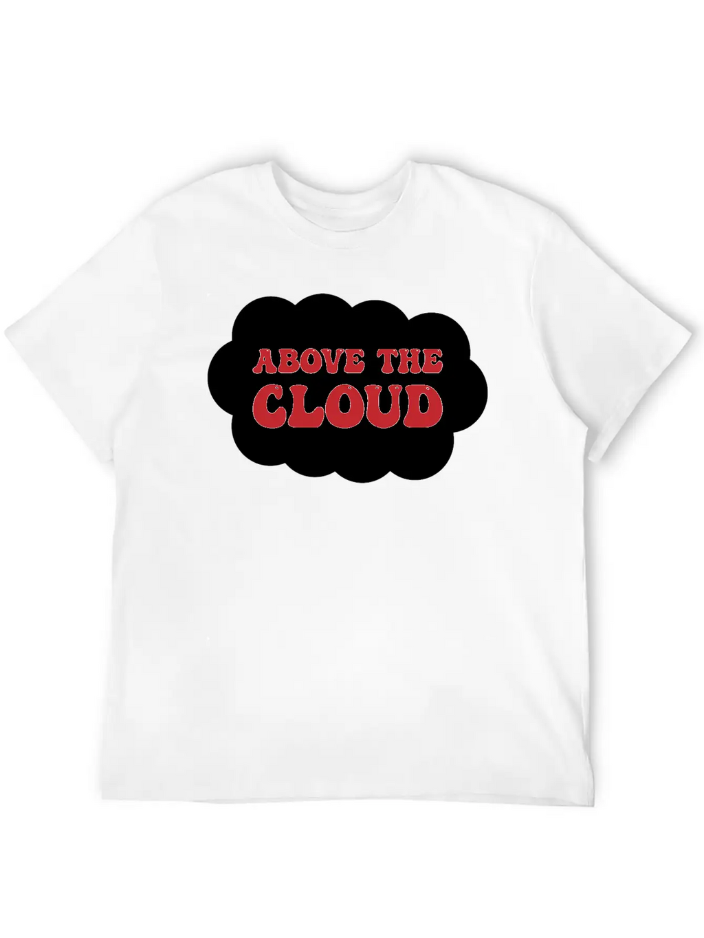 Above The Cloud Comfortable Minimalist Graphic Tee – Summer Style Essential