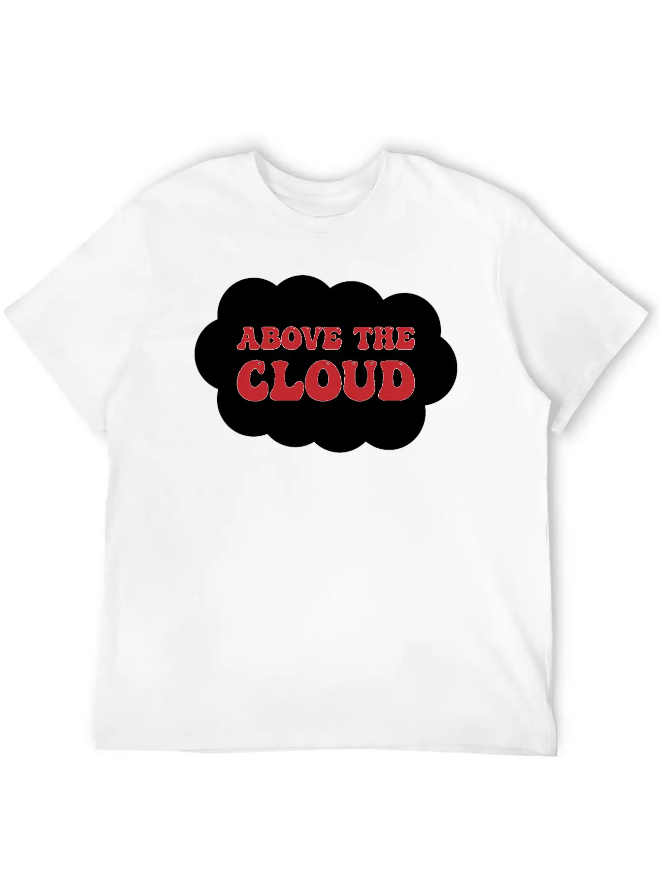 Above The Cloud Comfortable Minimalist Graphic Tee – Summer Style Essential