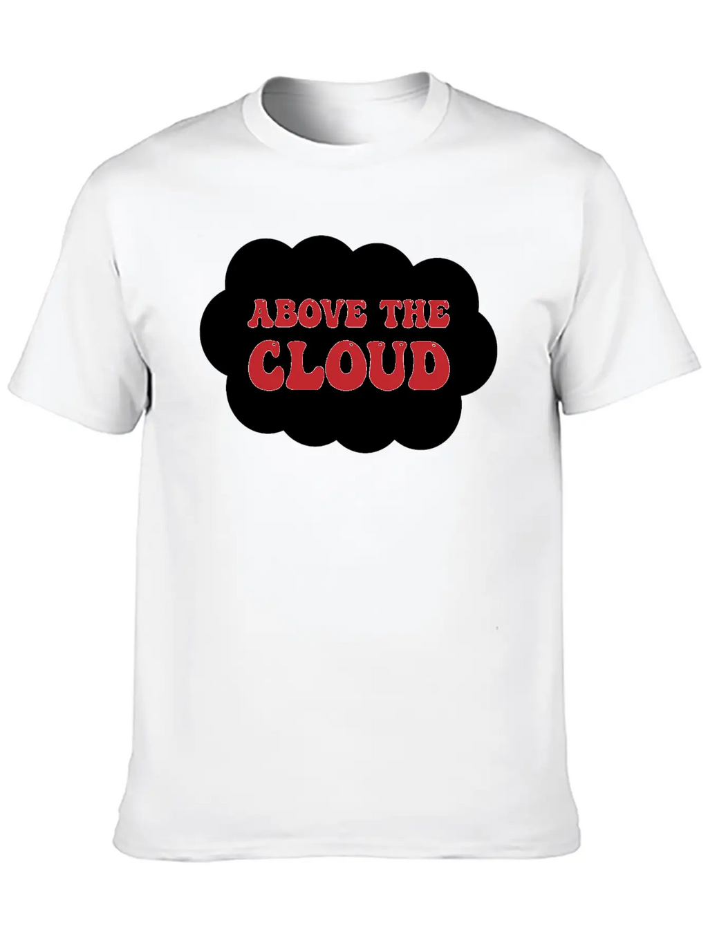 Above The Cloud Comfortable Minimalist Graphic Tee – Summer Style Essential
