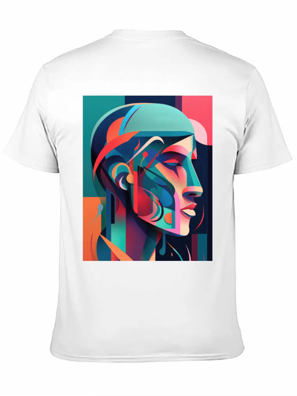 Abstract Face Art - Powerful And Impactful Unisex Casual T-Shirt – Clean Design For Daily Comfort