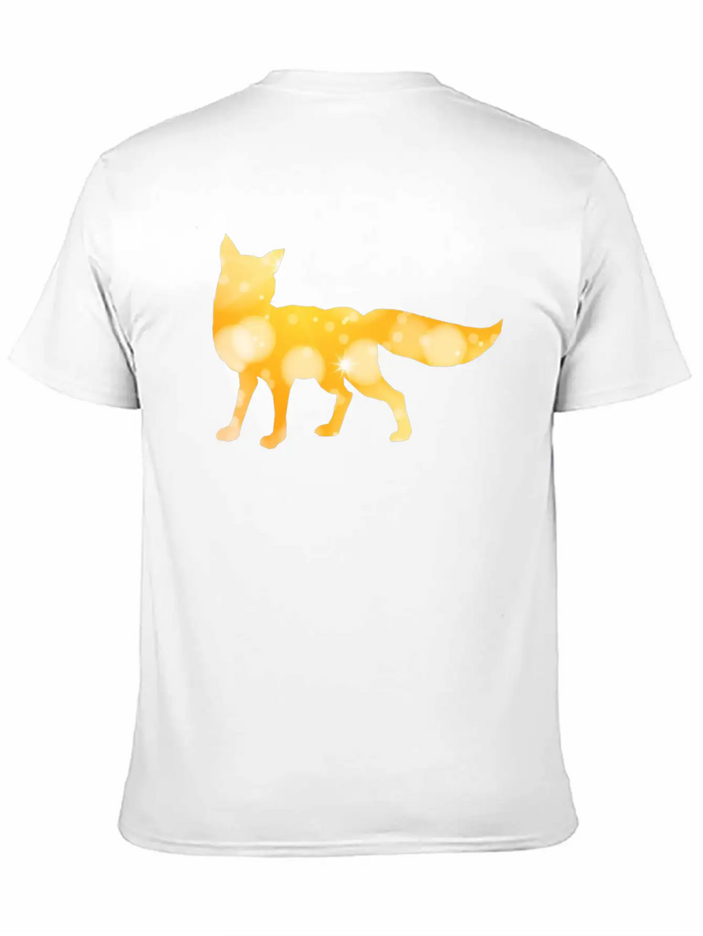 Abstract Fox Breathable Soft Cotton T-Shirt – Timeless Casual Look