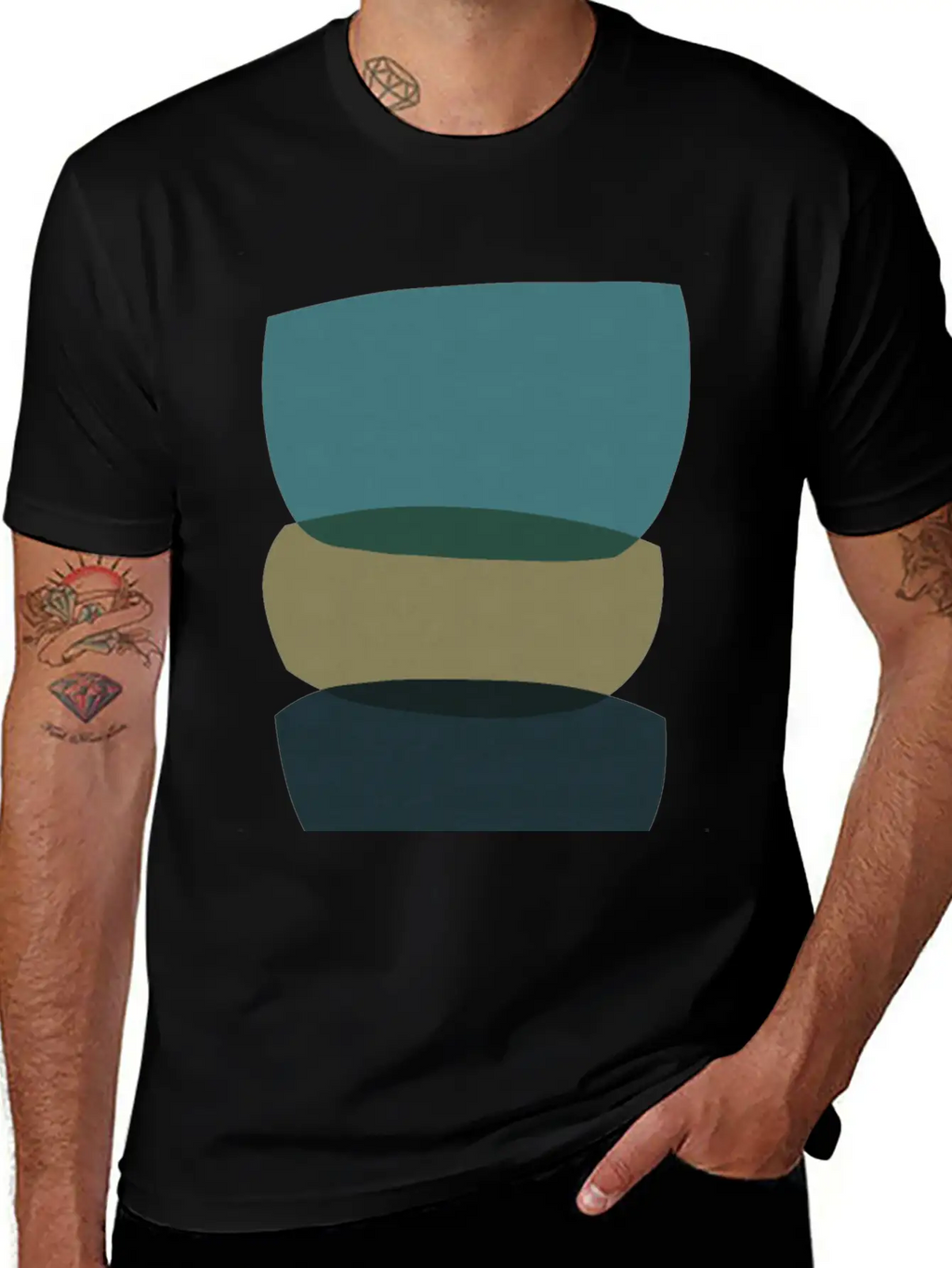 Abstract Shapes 25 Timeless Short Sleeve Tee – Comfy And Minimalist Design