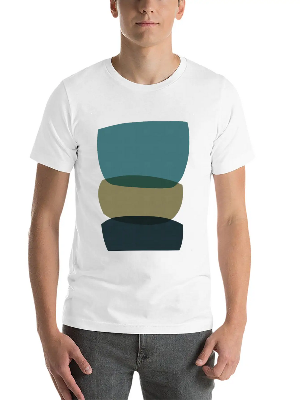 Abstract Shapes 25 Timeless Short Sleeve Tee – Comfy And Minimalist Design