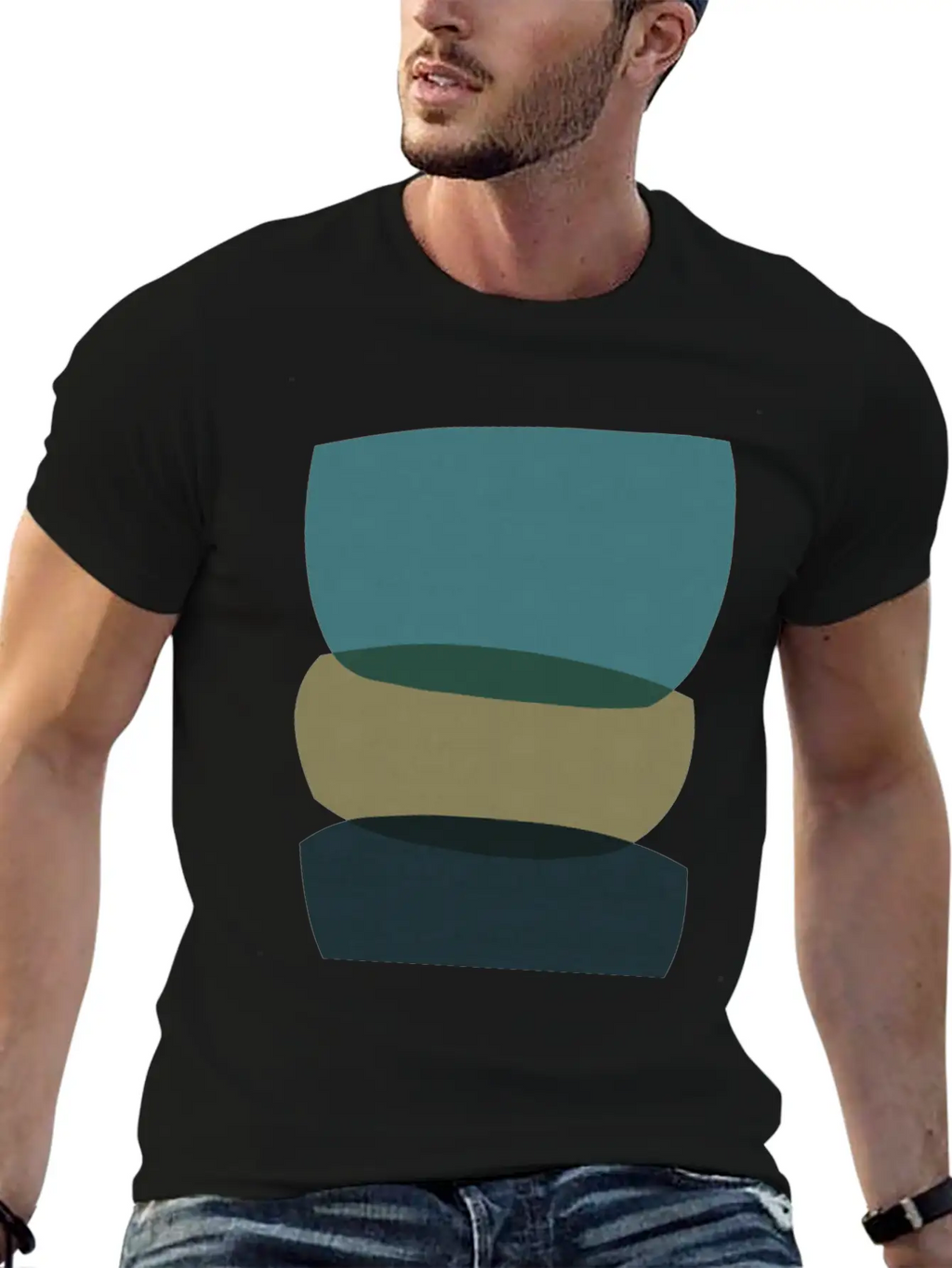 Abstract Shapes 25 Timeless Short Sleeve Tee – Comfy And Minimalist Design