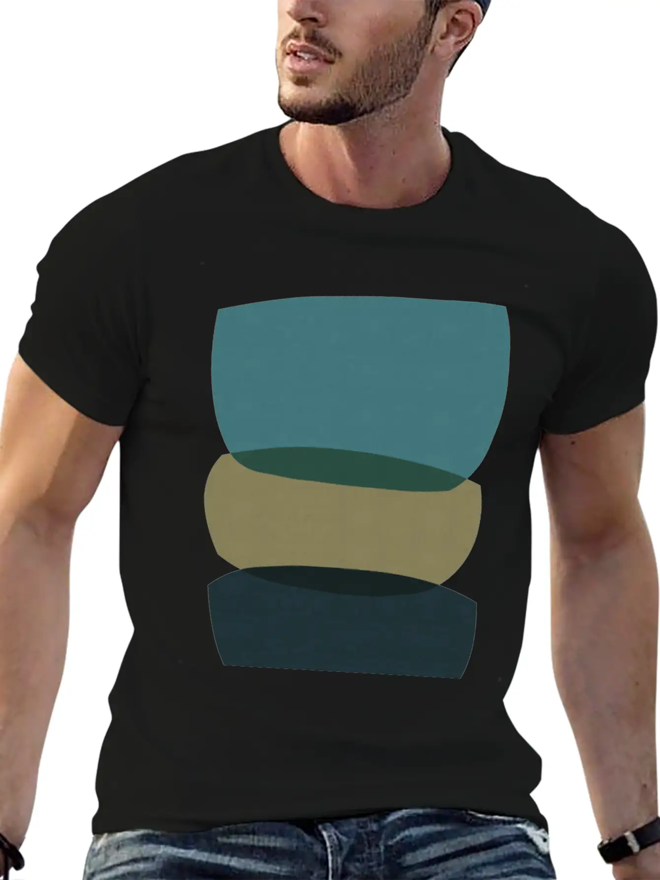 Abstract Shapes 25 Timeless Short Sleeve Tee – Comfy And Minimalist Design
