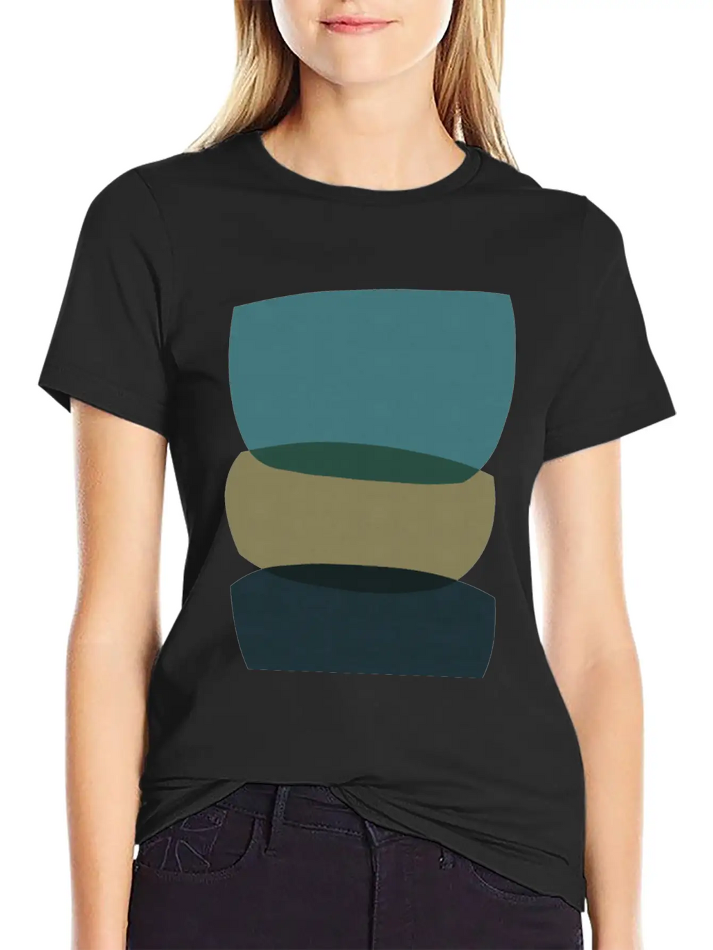 Abstract Shapes 25 Timeless Short Sleeve Tee – Comfy And Minimalist Design