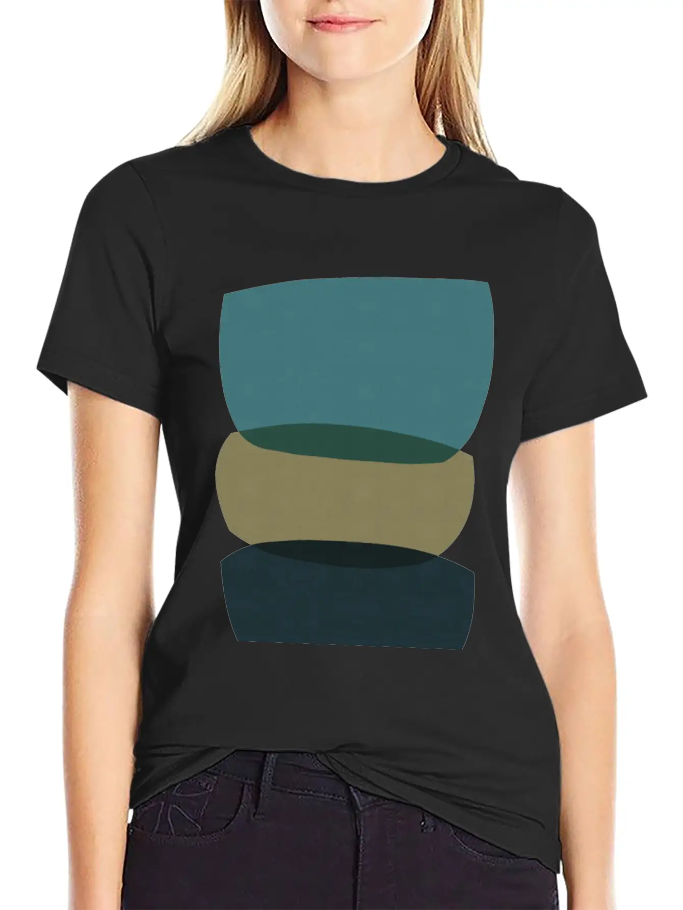 Abstract Shapes 25 Timeless Short Sleeve Tee – Comfy And Minimalist Design