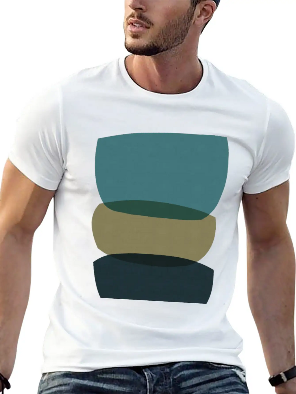 Abstract Shapes 25 Timeless Short Sleeve Tee – Comfy And Minimalist Design
