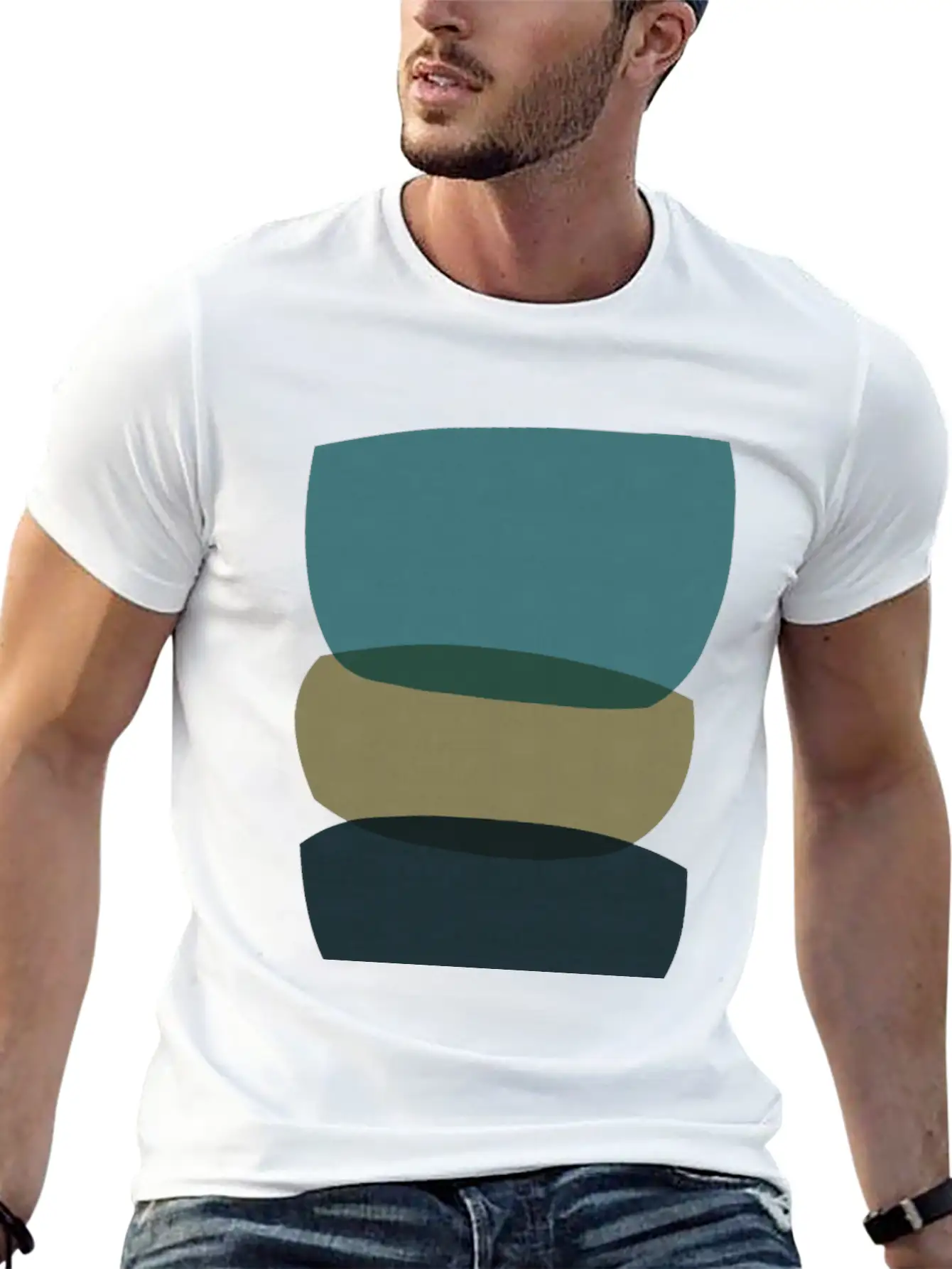 Abstract Shapes 25 Timeless Short Sleeve Tee – Comfy And Minimalist Design