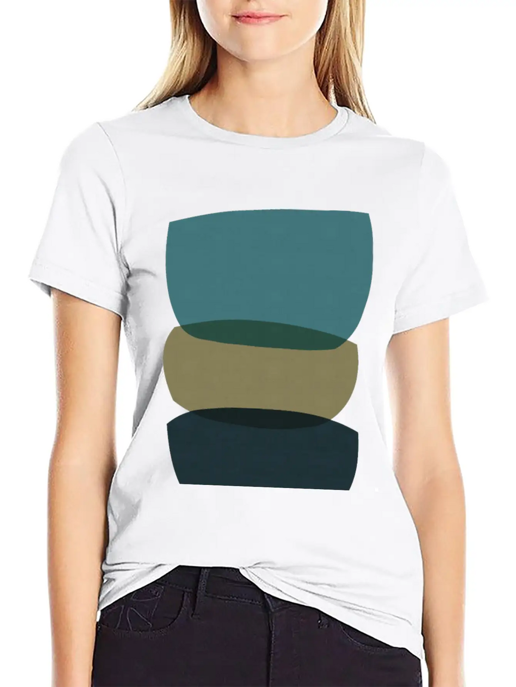 Abstract Shapes 25 Timeless Short Sleeve Tee – Comfy And Minimalist Design