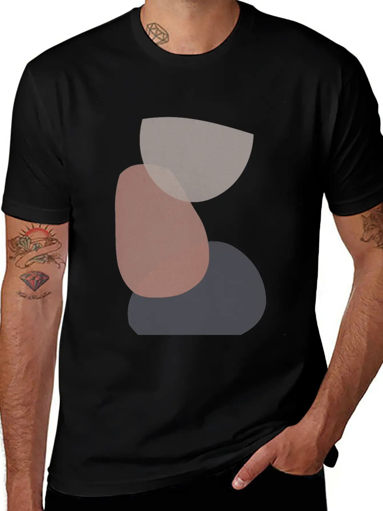 Abstract Shapes 31 Breathable Soft Cotton T-Shirt – Timeless Casual Look