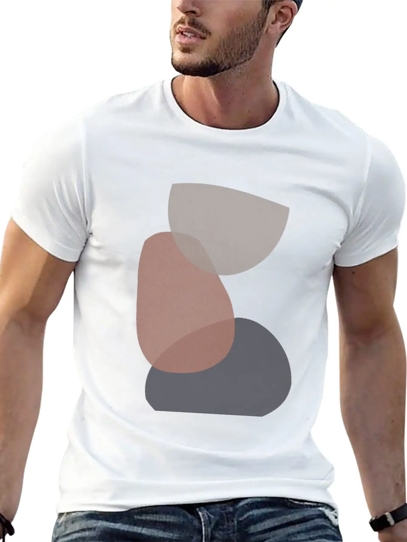 Abstract Shapes 31 Breathable Soft Cotton T-Shirt – Timeless Casual Look