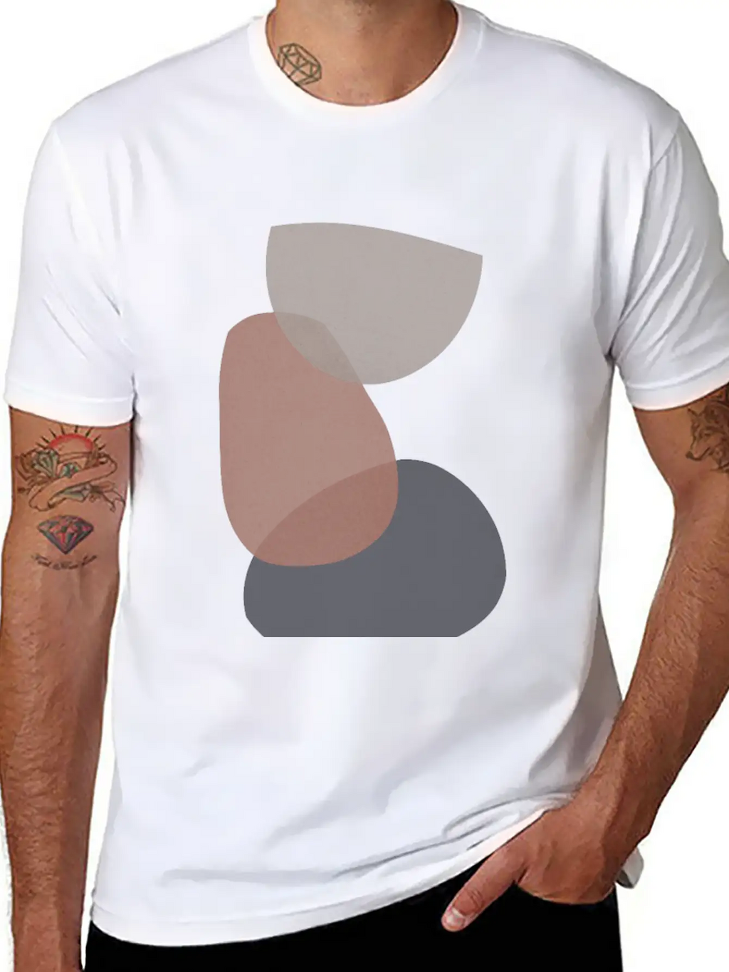 Abstract Shapes 31 Breathable Soft Cotton T-Shirt – Timeless Casual Look