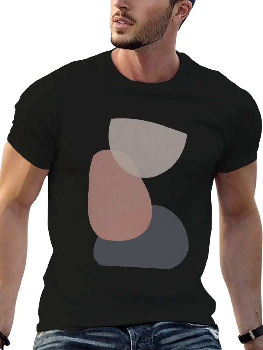 Abstract Shapes 31 Breathable Soft Cotton T-Shirt – Timeless Casual Look