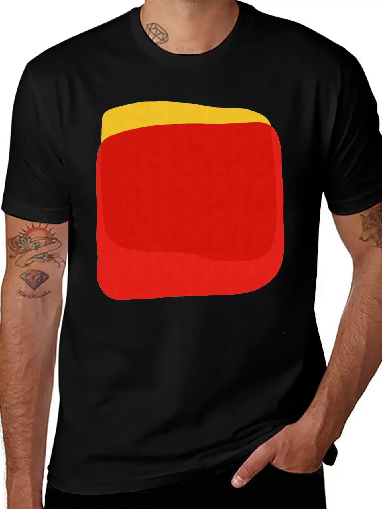 Abstract Shapes 33 Timeless Short Sleeve Tee – Comfy And Minimalist Design