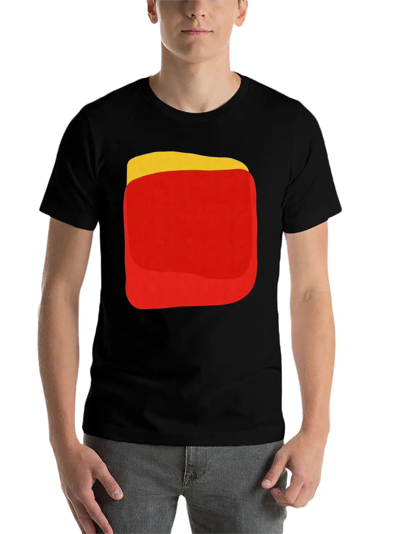 Abstract Shapes 33 Timeless Short Sleeve Tee – Comfy And Minimalist Design