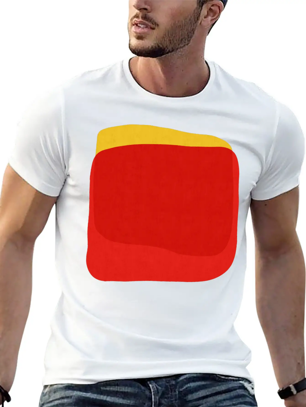 Abstract Shapes 33 Timeless Short Sleeve Tee – Comfy And Minimalist Design