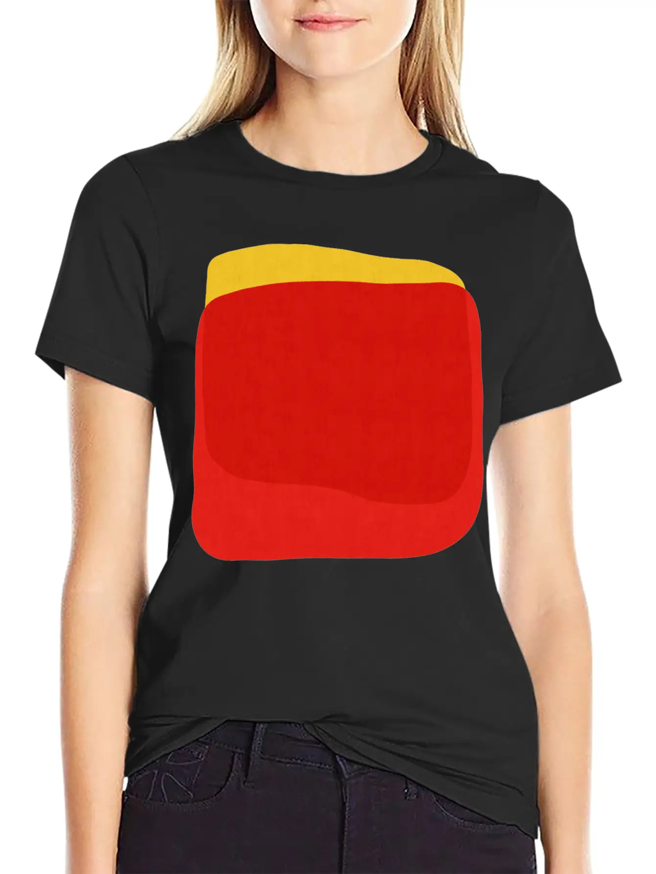 Abstract Shapes 33 Timeless Short Sleeve Tee – Comfy And Minimalist Design