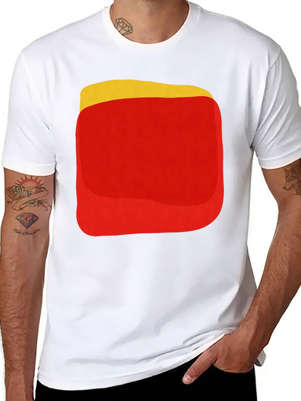 Abstract Shapes 33 Timeless Short Sleeve Tee – Comfy And Minimalist Design