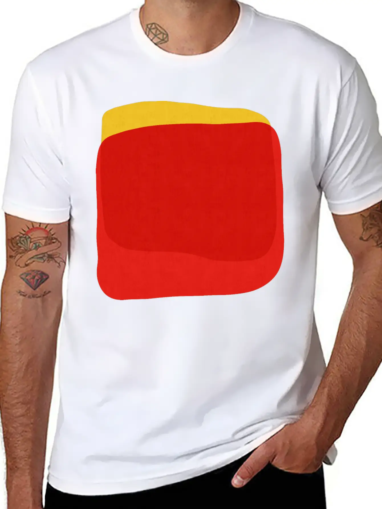 Abstract Shapes 33 Timeless Short Sleeve Tee – Comfy And Minimalist Design