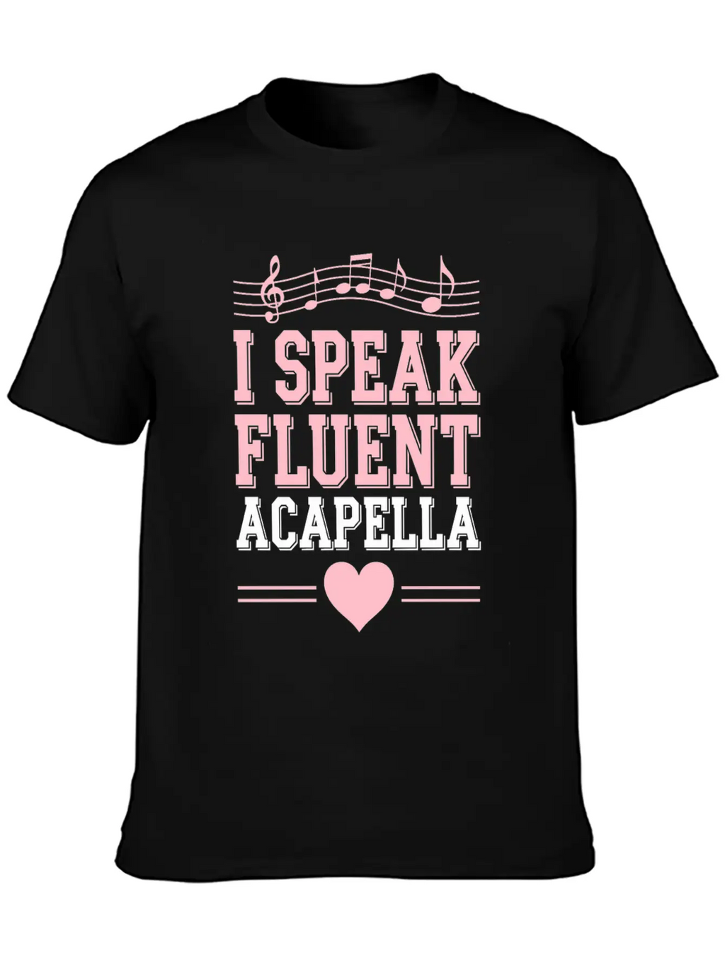 Acapella Group Vocal Harmony Singing Performane Classic Crew Neck Graphic Tee – Everyday Minimal Look