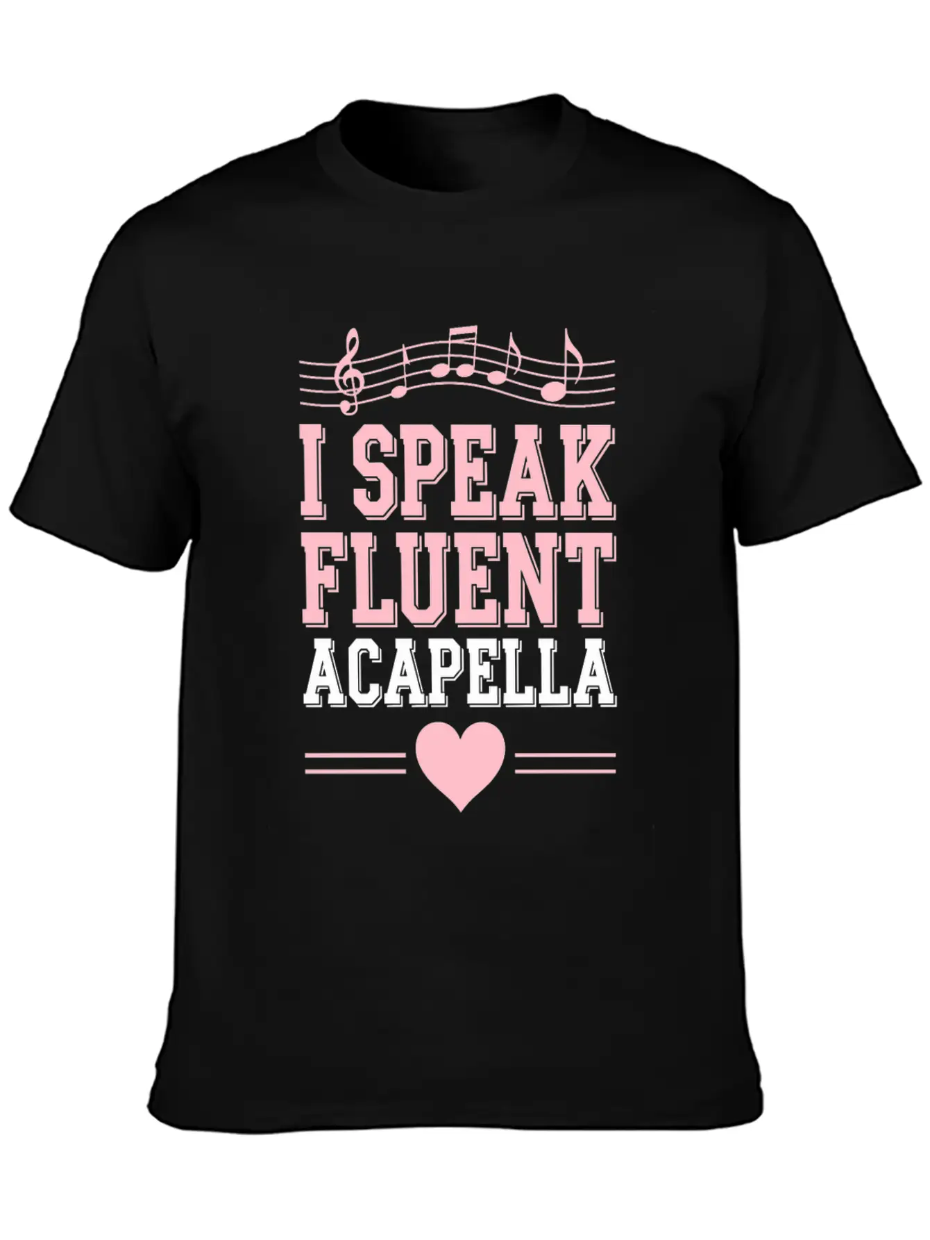 Acapella Group Vocal Harmony Singing Performane Classic Crew Neck Graphic Tee – Everyday Minimal Look