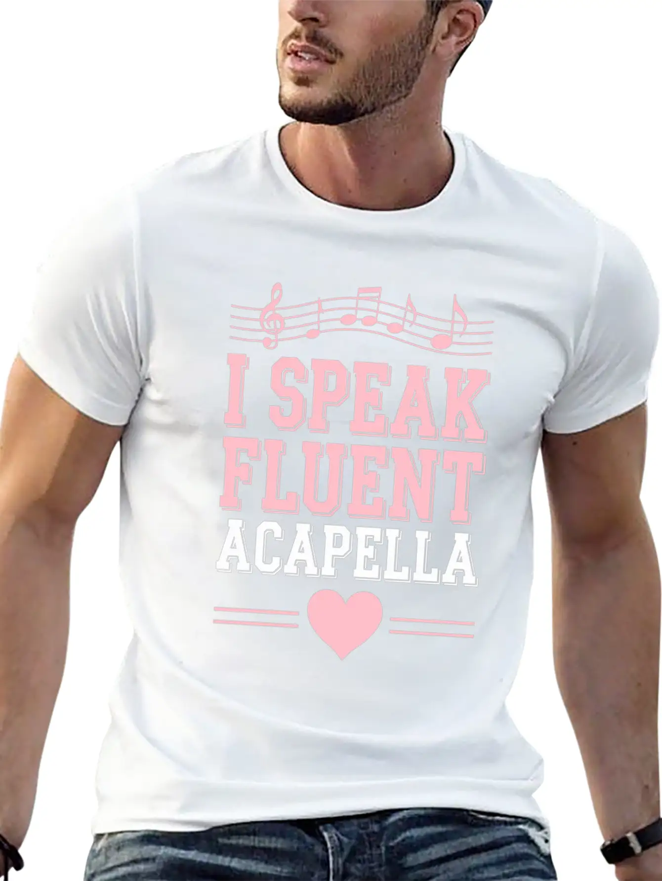 Acapella Group Vocal Harmony Singing Performane Classic Crew Neck Graphic Tee – Everyday Minimal Look