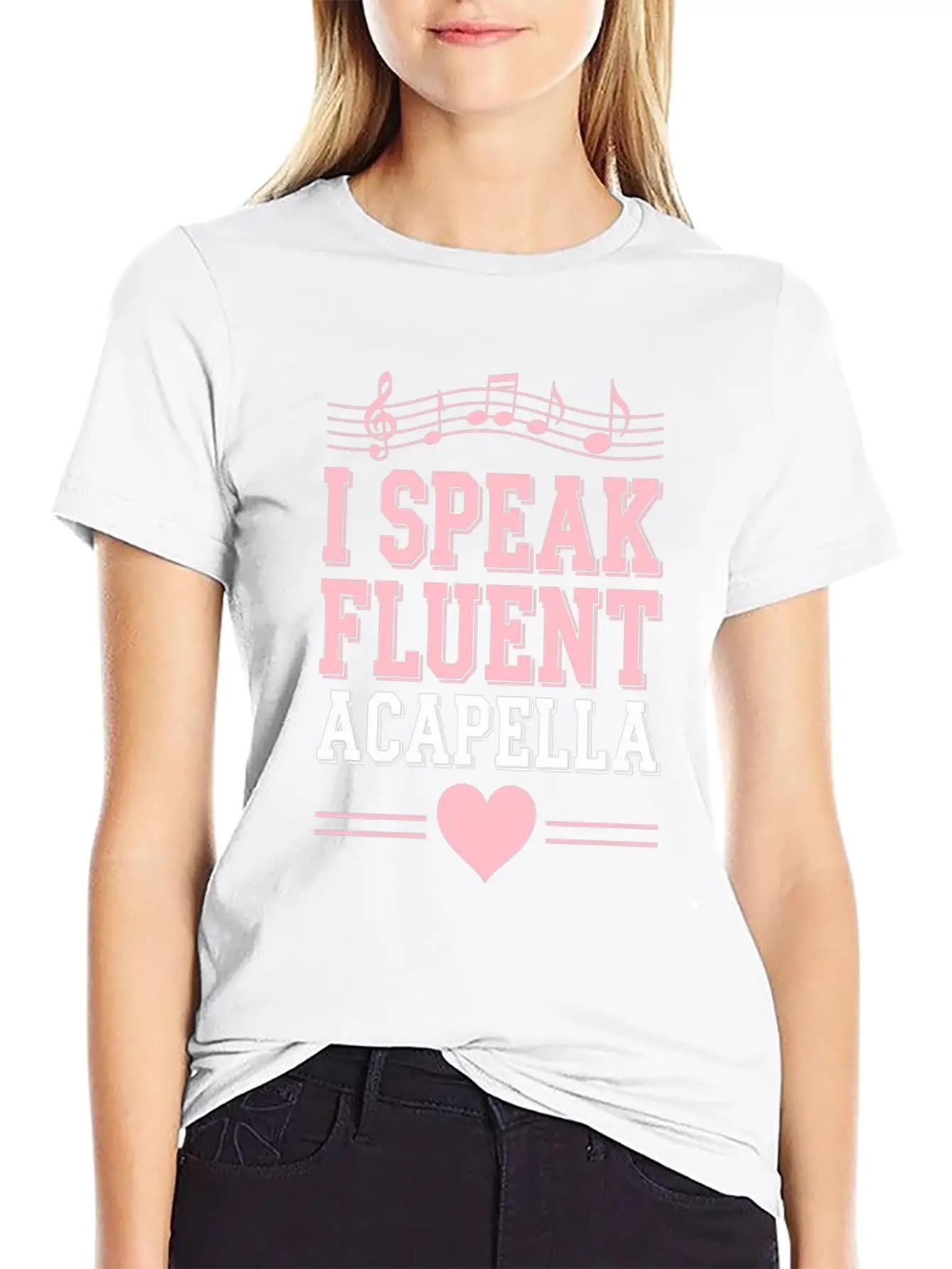 Acapella Group Vocal Harmony Singing Performane Classic Crew Neck Graphic Tee – Everyday Minimal Look
