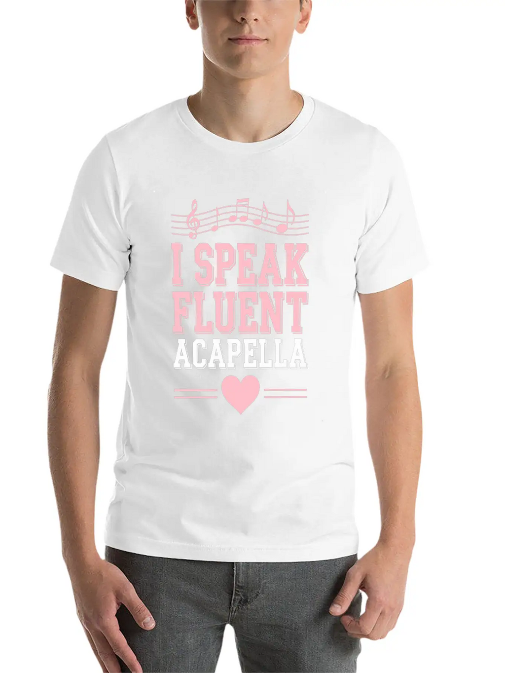 Acapella Group Vocal Harmony Singing Performane Classic Crew Neck Graphic Tee – Everyday Minimal Look