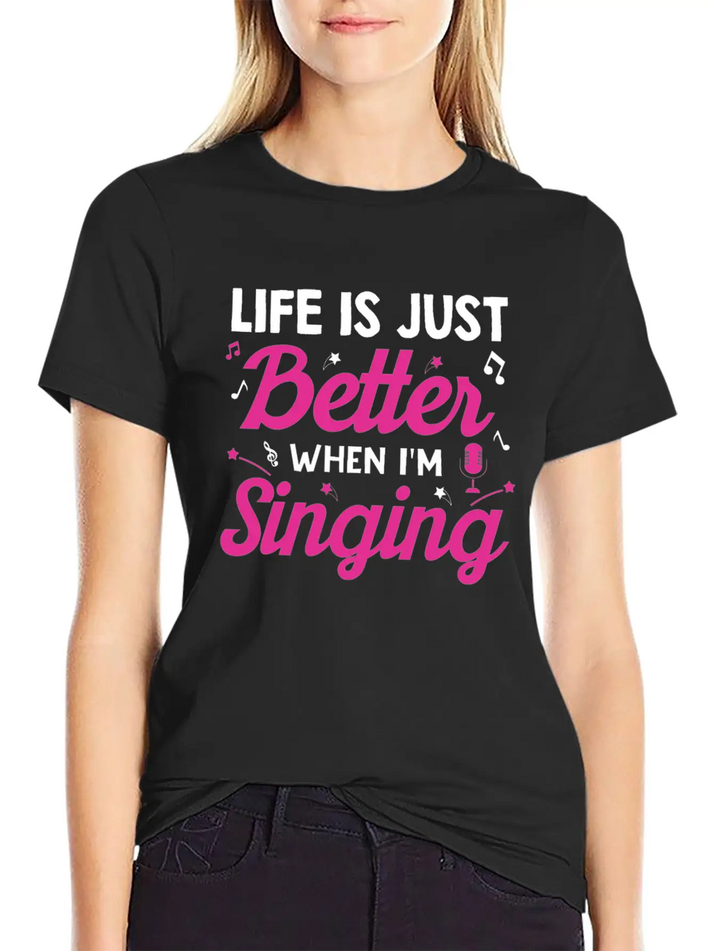 Acapella Quartet Singer Life Is Just Better When I Classic Cotton Tee – Unisex Comfort For Any Season
