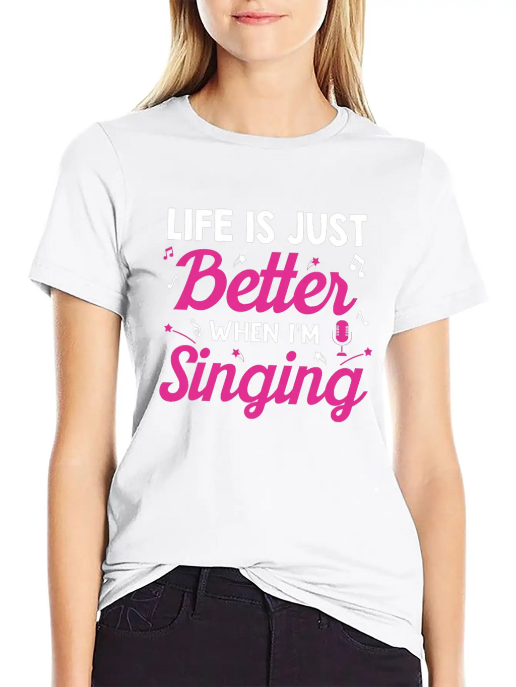 Acapella Quartet Singer Life Is Just Better When I Classic Cotton Tee – Unisex Comfort For Any Season