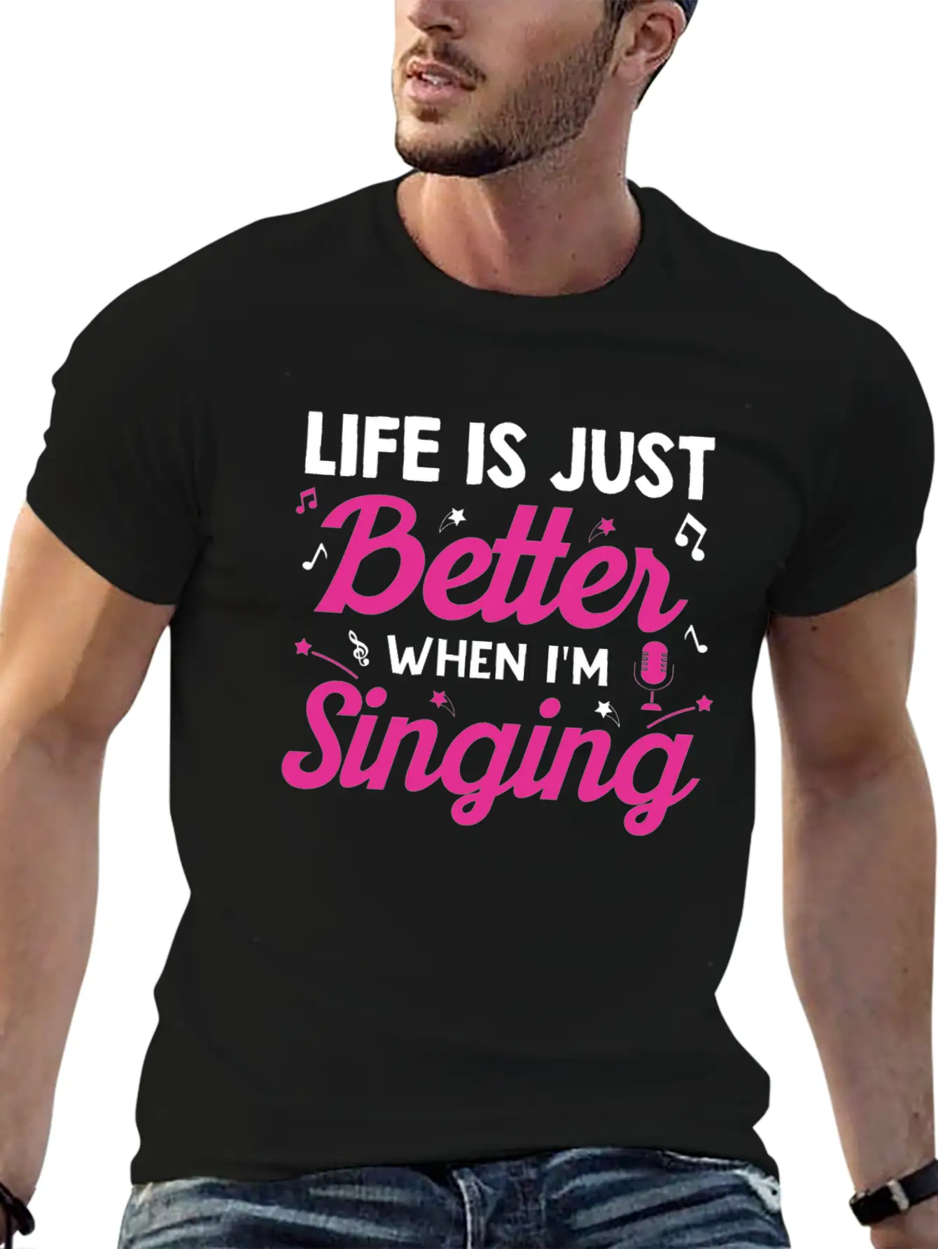 Acapella Quartet Singer Life Is Just Better When I Classic Cotton Tee – Unisex Comfort For Any Season